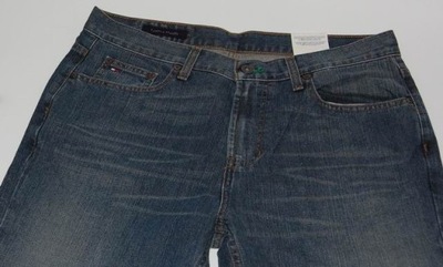 TOMMY HILFIGER spodnie jeansy 31/34 ; 87 cm TANIO