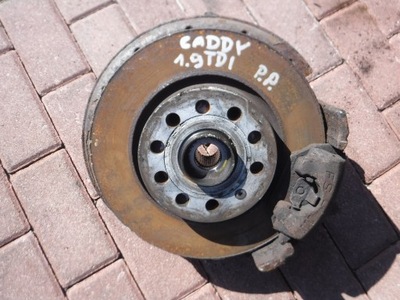 Ступица передняя перед правая vw caddy 1.9 tdi фото №1