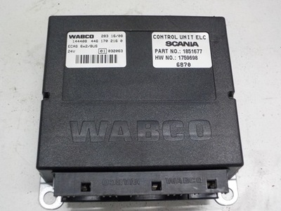 Scania r 1851677 блок управления ecas подушек фото №1