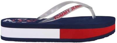 TOMMY HILFIGER JEANS ORYGINALNE KLAPKI JAPONKI 39