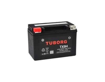 АККУМУЛЯТОР УСИЛЕНЫЙ TUBORG YTX9-BS TX9H 9AH 160A