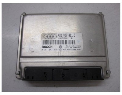 БЛОК УПРАВЛЕНИЯ AUDI A6 2.5 4B0907401C CZYSTY IMMO OFF !