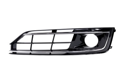 Решітка решітка радіатора бампера перед audi a8 d4 ліва lift фото №1