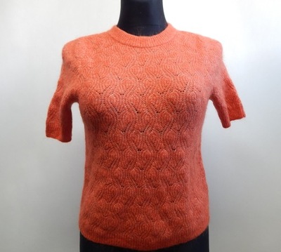 H&M bluzka sweterkowa orange XS/34