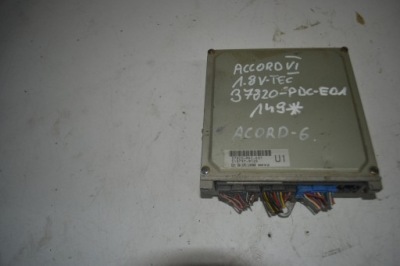 Бортовой компьютер блок управления honda accord vi 1.8-tec фото №1