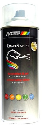 CRAFTS LAKIER Bezbarwny Połysk Akryl farba SPRAY