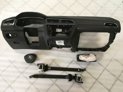 Консоль приборная панель vw tiguan ii подушки безопасности подушка безопасности фото №1