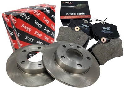 DISCS PADS AUDI A4 B6 B7 SEAT EXEO 245X10MM REAR  