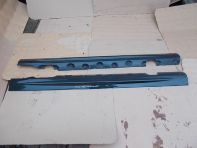 Молдинг порог левый bmw e46 coupe cabrio tannengruen фото №1