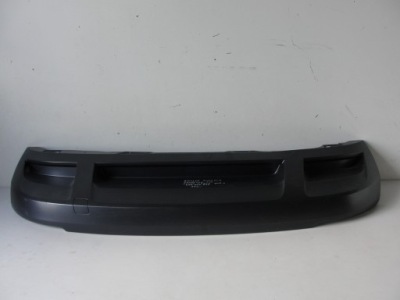 Накладка спойлер диффузор задняя skoda karoq 57a 2017- фото №1