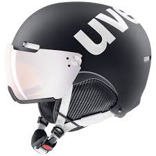 Kask narciarski UVEX Hlmt 500 Visor black 55-59 cm