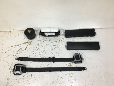 Porsche cayman подушка безпеки водія пасажир коліна ремені фото №1