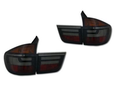 Лампа задня kpl bmw x5 e70 lift look led neon діоди фото №1