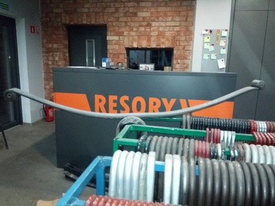 Рессора mercedes sprinter 208-316 vw lt задняя 1p фото №1