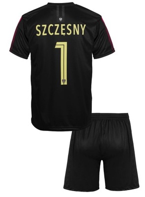 SZCZĘSNY POLSKA - Strój Komplet Piłkarski Reprezentacja Polski r.110 BL