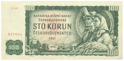 Czechosłowacja - BANKNOT - 100 Koron 1961 - MOST
