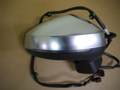 Audi s3 8v дзеркало праве 12+2 pin cabrio фото №1