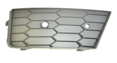 Решётка заглушка бампера skoda octavia 3 rs правая фото №1