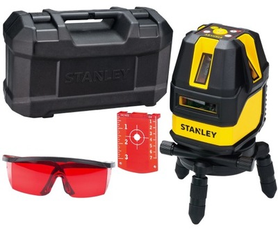 STANLEY 4V1H LASER KRZYŻOWY WIELOLINIOWY POZIOMICA