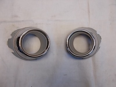 Kia rio iii lift 15- хром решётка противотуманной фары sedan фото №1