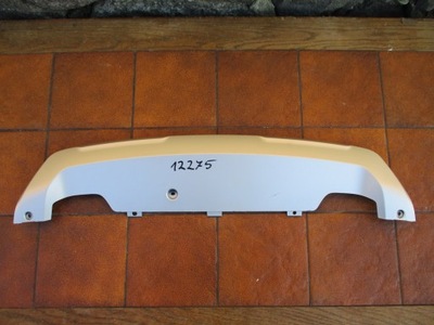 Volvo xc40 накладка дифузор бампер задня фото №1