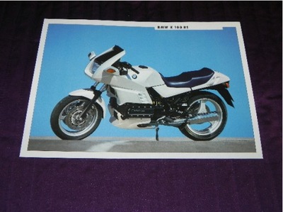BMW K100RS motocykl motor - 1991