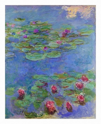 CLAUDE MONET Lilie wodne 80x60 cm