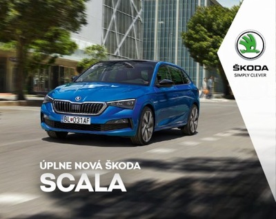 Skoda Scala prospekt 2019 Słowacja 84 str. 