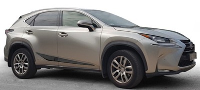 Накладки дверні бічний na двері lexus nx 2014-2021 фото №1