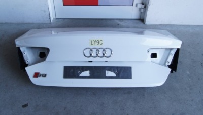 Audi s8 a8 4h0 2010 ly9c кришка багажника задня idealna камера фото №1