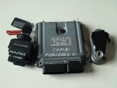 Mercedes w203 3.0 b бортовий комп'ютер набір стартовий фото №1