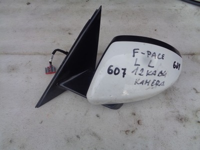 Зеркало левая 12 кабели камера jaguar f-pace фото №1