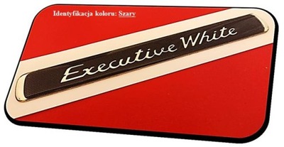 EMBLEMA / INSIGNIA / PEGADURA EXECUTIVE WHITE  