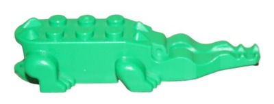 LEGO CASTLE PIRATES TUŁÓW KROKODYL 6026 J506