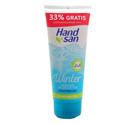 Handsan Winter antybakteryjny krem do rąk 100 ml