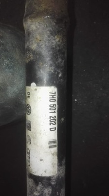 Приводной вал задняя правая 4motion 7h0501202d фото №1