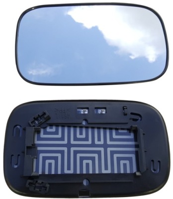 Вкладиш дзеркало правий volvo v50 s40 2004-06 з підігрівом фото №1