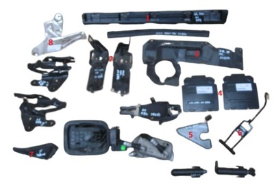 Петля капот лівий bmw x1 e84 оригінал новий фото №1