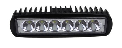 LAMPA LED ROBOCZA 6 LED MINI PANEL OFFROAD ŚWIATŁO DALEKOSIĘŻNE 10-30V