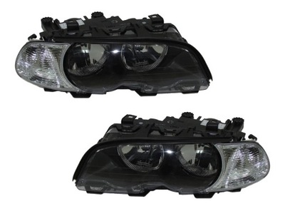 JUEGO FAROS BMW 3 E46 1998-2001 CUPÉ CABR  