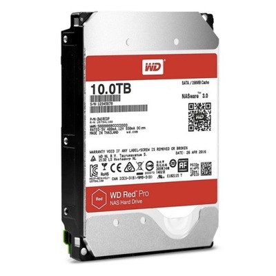 Dysk twardy WD Red PRO 10TB 10000GB WD102KFBX NAS