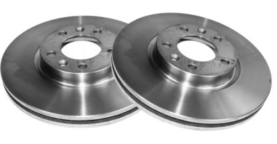 Тормозные диски x2 к peugeot 407 607 283x26mm перед фото №1