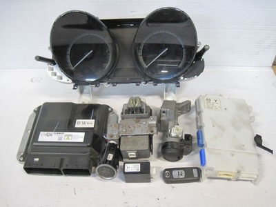 Mazda 3 bl 09 набір do запуск бортовий комп'ютер keyless r2ak18881j фото №1