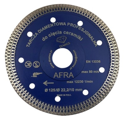 DIAMOND DISK TENKÉ 1,2 MM 125 MM MRAMOR, ŽULA