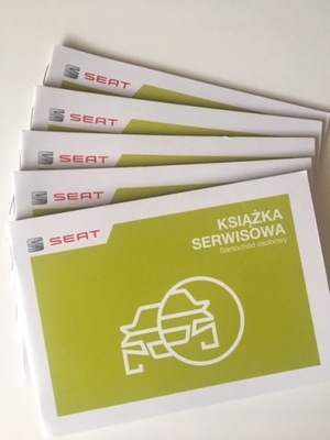 SEAT POLSKA ORIGINAL BOOK SERVICE NEW CONDITION  