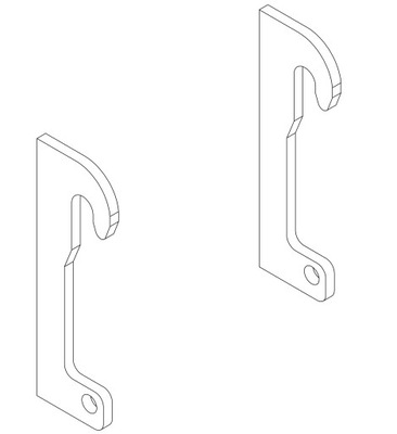 MOUNTING USZY DIECI FARESIN APOLLO 25.6 BRACKET  