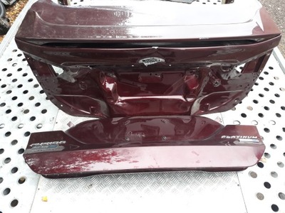 Ford mondeo mk5 fusion крышка багажника задняя задняя sedan фото №1