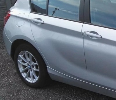 Bmw f20 задний крыло правый задняя четверть обшивка блок двигателя b порог фото №1