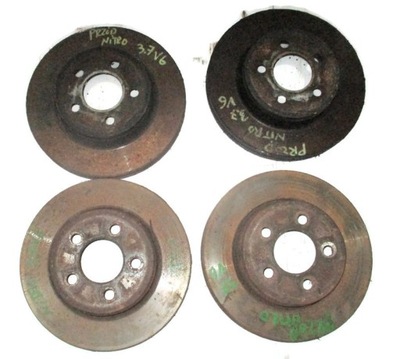 Dodge nitro cherokee диск перед передня 3,7 v6 фото №1