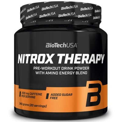 BioTech USA Nitrox Therapy 340 g PRZEDTRENINGÓWKA